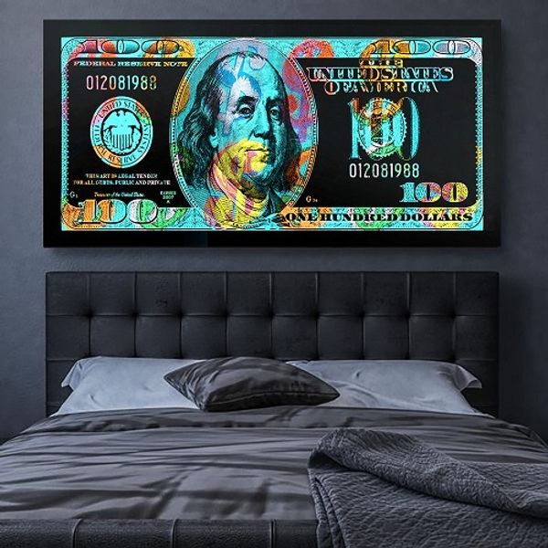 handpainted colorful dollars pictures abstract money art oil painting on canvas wall art home deco va 11
handpainted colorful dollars pictures abstract money art oil painting on canvas wall art home deco va 11