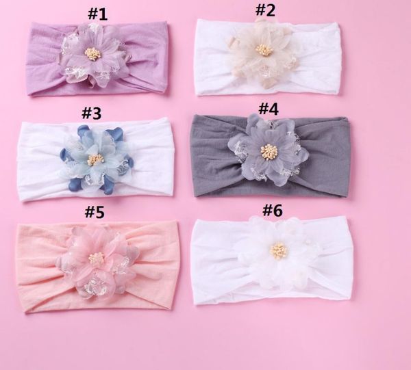 30pc/lot 2020 boutique princess baby lace flower on wide nylon headband nylon turban head wraps children girls hair accessories, Slivery;white
30pc/lot 2020 boutique princess baby lace flower on wide nylon headband nylon turban head wraps children girls hair accessories, Slivery;white