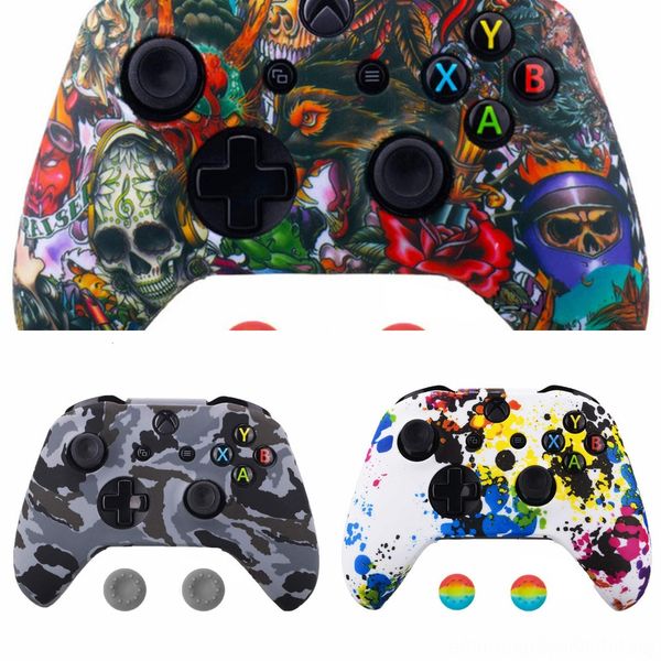 kc7uk 1set silicone protective cover case grips cap with thumb grips for xbox one x s gaming controller
kc7uk 1set silicone protective cover case grips cap with thumb grips for xbox one x s gaming controller