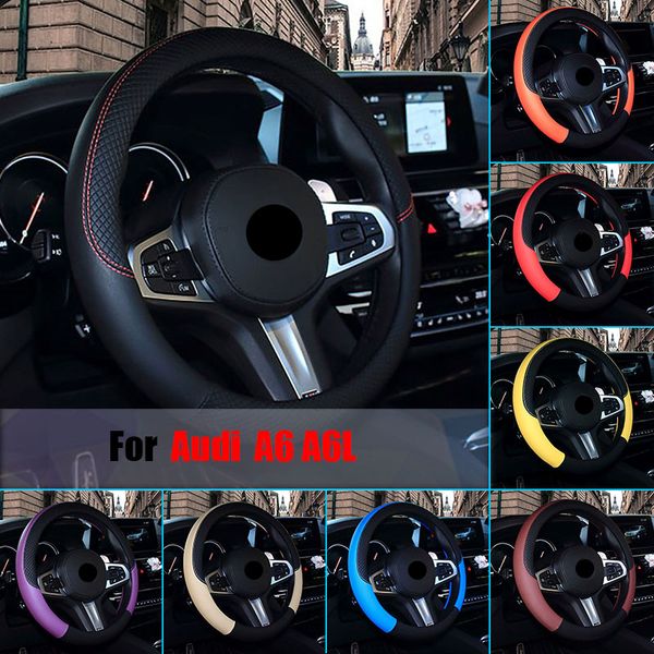 car steering wheel cover for a6 a6l all season leather steering wheel non-slip diameter 38cm cover
car steering wheel cover for a6 a6l all season leather steering wheel non-slip diameter 38cm cover