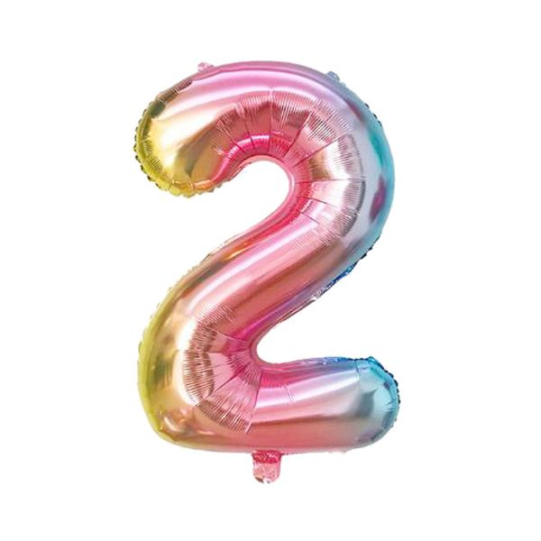 32 inch gradient number foil balloons rainbow birthday party aluminium numbers balloon wholesale price
32 inch gradient number foil balloons rainbow birthday party aluminium numbers balloon wholesale price