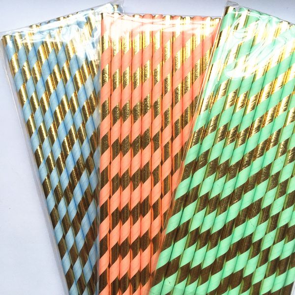 paper straws gold foil stripe paper straws,gold foil/coral stripe straws mint gold foil mix 1000pcs
paper straws gold foil stripe paper straws,gold foil/coral stripe straws mint gold foil mix 1000pcs