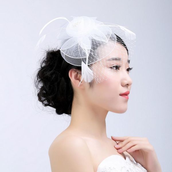 new fashion women fascinator mesh hat ribbons feathers wedding party hat headdresses for women elegant lady cap, Blue;gray
new fashion women fascinator mesh hat ribbons feathers wedding party hat headdresses for women elegant lady cap, Blue;gray