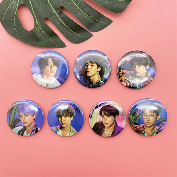 kpop bangtan boys fm5 magic shop persona 55mm brooches badges bag pins j-hope fh162, Gray
kpop bangtan boys fm5 magic shop persona 55mm brooches badges bag pins j-hope fh162, Gray