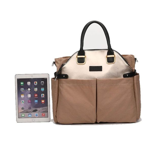 портативная мумия сумка большой емкости водонепроницаемого одного плечо мешок материнство многофункциональной большая емкость пеленка