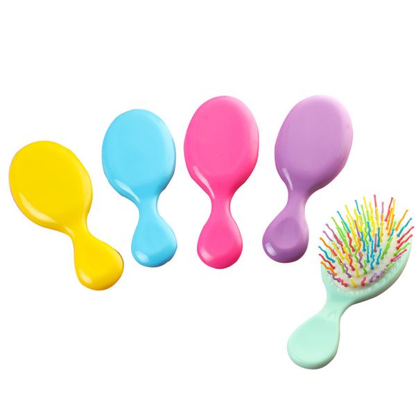 children's hair trumpet comb airbag rainbow massage comb wet hair shower brush, Silver
children's hair trumpet comb airbag rainbow massage comb wet hair shower brush, Silver