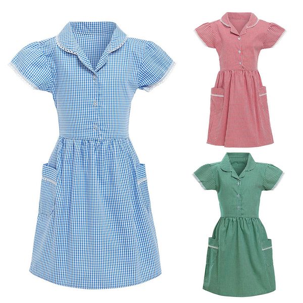 fashsiualy girls children plaid dress clothing kids gingham girl princess turndown lace plaid check pocket school dress outfits, Red;yellow
fashsiualy girls children plaid dress clothing kids gingham girl princess turndown lace plaid check pocket school dress outfits, Red;yellow