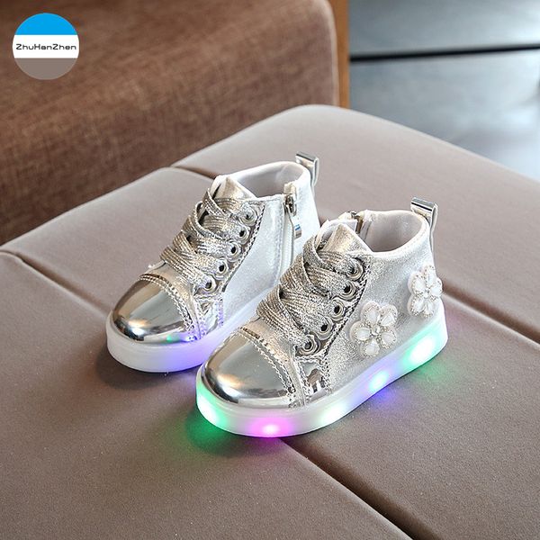 2018 1-5 years old baby girls princess shoes flowers led lights newborn casual shoes soft bottom short boots infant sports, Black
2018 1-5 years old baby girls princess shoes flowers led lights newborn casual shoes soft bottom short boots infant sports, Black