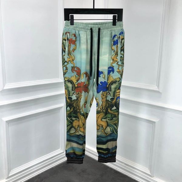 w05414 fashion men's pants 2020 runway european design party style men's clothing, Black
w05414 fashion men's pants 2020 runway european design party style men's clothing, Black