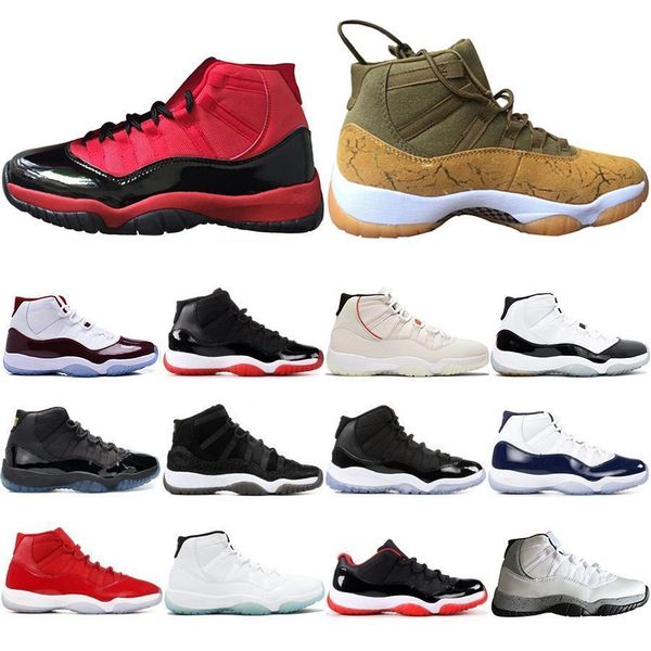 11 11s mens basketball shoes concord 45 atmosphere grey platinum tint space jam gym red designer men sport sneakers us 5-13
11 11s mens basketball shoes concord 45 atmosphere grey platinum tint space jam gym red designer men sport sneakers us 5-13
