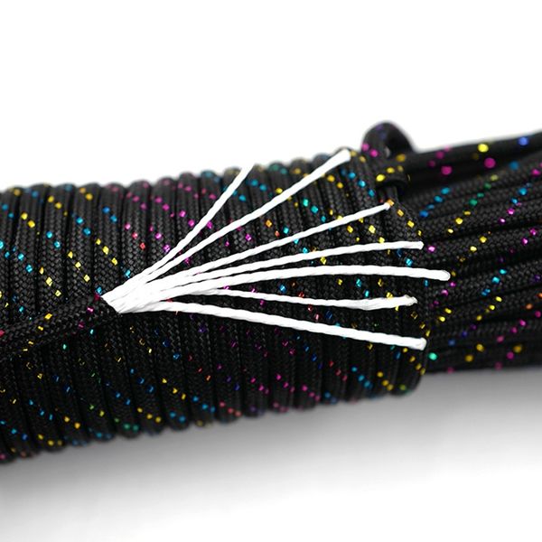 new dazzling 550 paracord parachute cord lanyard 4mm diameter with tracing strips for party decorating wrist wrap bracelet
new dazzling 550 paracord parachute cord lanyard 4mm diameter with tracing strips for party decorating wrist wrap bracelet