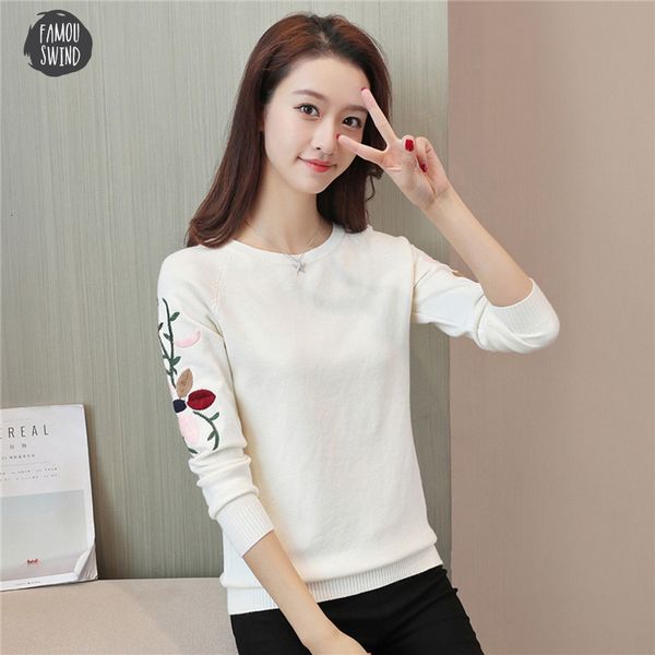 new fashion sweaters 2019 women autumn spring embroidery warm sweater pullovers casual flower female knitted pullover lady, White;black
new fashion sweaters 2019 women autumn spring embroidery warm sweater pullovers casual flower female knitted pullover lady, White;black