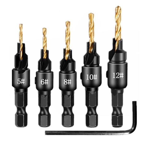 hss drill bit countersink wood drill bit set cordless step steel thread spiral screw metric composite tap tap 5pcs/set
hss drill bit countersink wood drill bit set cordless step steel thread spiral screw metric composite tap tap 5pcs/set