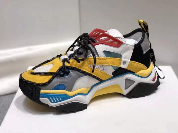 2019 men and women outdoor grandfather shoes sneakers couple casual shoes breathable mesh sports walking shoes 36-45, Black
2019 men and women outdoor grandfather shoes sneakers couple casual shoes breathable mesh sports walking shoes 36-45, Black