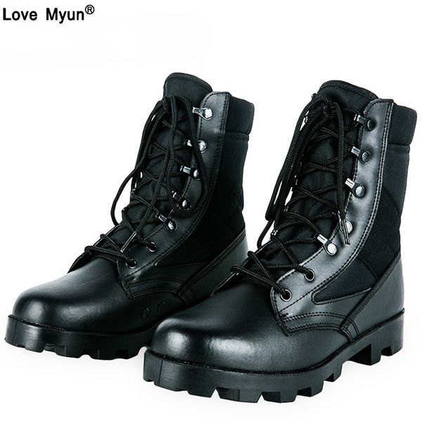 2018 winter men breathable camouflage army desert safety shoes combat boots etg78, Black
2018 winter men breathable camouflage army desert safety shoes combat boots etg78, Black