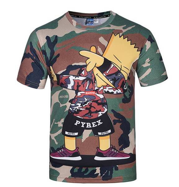 2019 cartoon character simpson t shirt men women funny 3d print summer short sleeve o neck crewneck casual a239, White;black
2019 cartoon character simpson t shirt men women funny 3d print summer short sleeve o neck crewneck casual a239, White;black