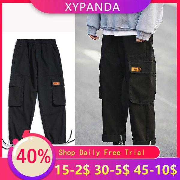 xypanda loose beam feet overalls men drawstring beam feet casual pants street trend hip hop nine points pants men, Black
xypanda loose beam feet overalls men drawstring beam feet casual pants street trend hip hop nine points pants men, Black