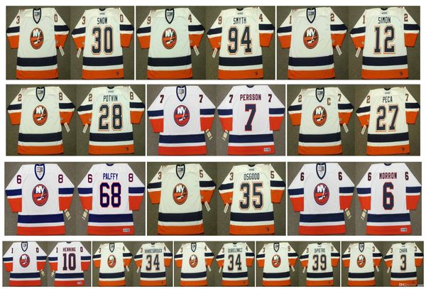 vintage new york islanders jerseys 30 garth snow 94 ryan smyth 12 chris simon 28 felix potvin 7 stefan persson 27 peca 3 chara retro hockey, Black;red
vintage new york islanders jerseys 30 garth snow 94 ryan smyth 12 chris simon 28 felix potvin 7 stefan persson 27 peca 3 chara retro hockey, Black;red