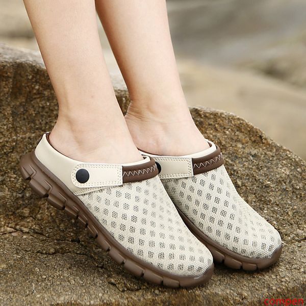 beige summer men sandals breathable mesh male sandal summer beach men shoes water male slippers fashion slides shoes
beige summer men sandals breathable mesh male sandal summer beach men shoes water male slippers fashion slides shoes