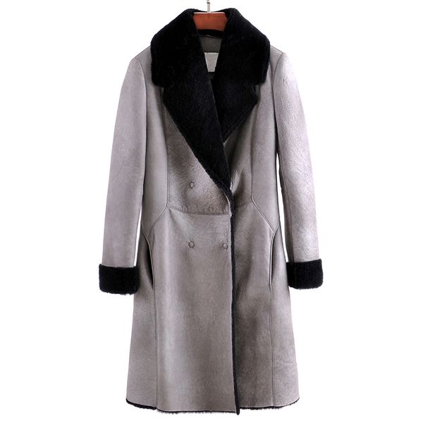 women's fur & faux 2021 arrival women winter coat long sleeve thick warm slim style very beautiful, Black
women's fur & faux 2021 arrival women winter coat long sleeve thick warm slim style very beautiful, Black