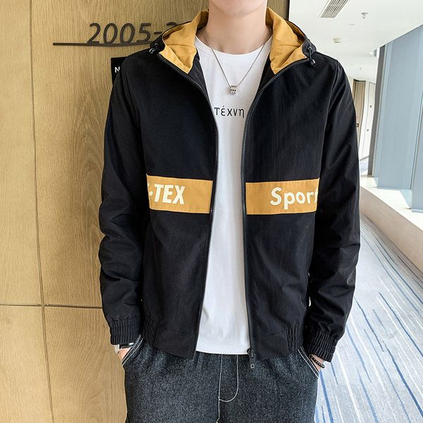 2019 new style autumn clothing men popular brand loose tooling jacket students handsome casual hooded men's coat, Black;brown
2019 new style autumn clothing men popular brand loose tooling jacket students handsome casual hooded men's coat, Black;brown
