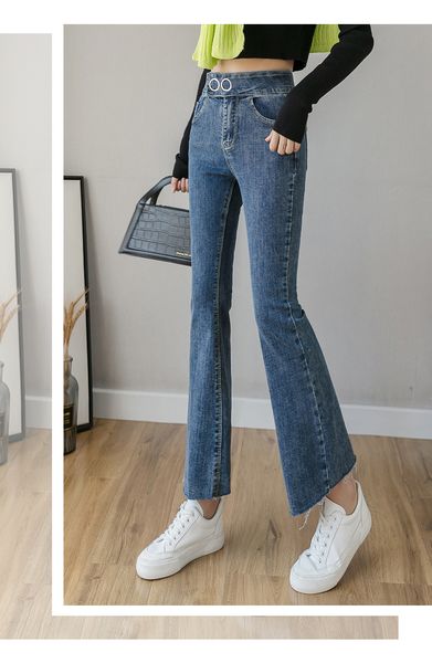 violet women's tailored waist and hip princess jeans bk3593, Blue
violet women's tailored waist and hip princess jeans bk3593, Blue