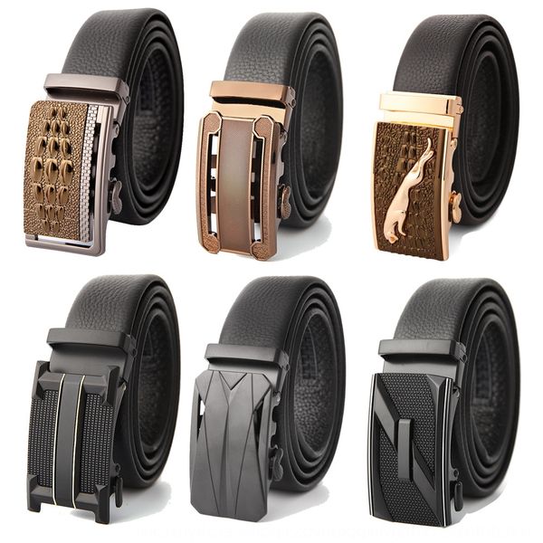 leather men's automatic buckle leather business leisure layer belt cattle belt belt, Black;brown
leather men's automatic buckle leather business leisure layer belt cattle belt belt, Black;brown