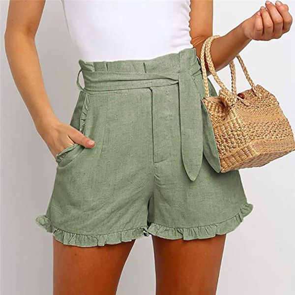 2020 summer shorts women korean style high waist ruffle hem short pants kawaii cute all-match shorts girls, White;black
2020 summer shorts women korean style high waist ruffle hem short pants kawaii cute all-match shorts girls, White;black