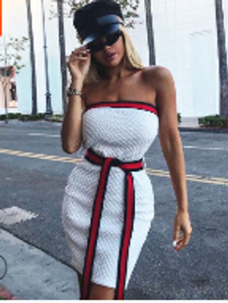 2019 casual tight dress women fashion stretch slim dresses ladies summer striped tank mini dress vebu, Black;gray
2019 casual tight dress women fashion stretch slim dresses ladies summer striped tank mini dress vebu, Black;gray