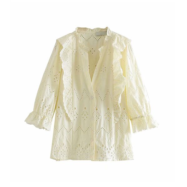 summer womens and blouses vintage embroidery ruffles shirts casual ladies korean fashion boho women clothes 2019, White
summer womens and blouses vintage embroidery ruffles shirts casual ladies korean fashion boho women clothes 2019, White
