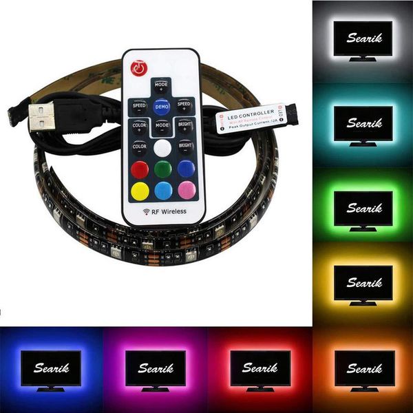 5v usb rgb led strip light 5050 waterproof flexible led strip lights tape for tv backlightdeskbackground decor 50cm 1m 2m 3m 4m 5m
5v usb rgb led strip light 5050 waterproof flexible led strip lights tape for tv backlightdeskbackground decor 50cm 1m 2m 3m 4m 5m