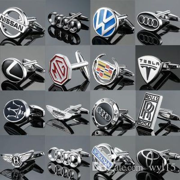classic high end cufflinks luxury car logo series cufflinks button mens french shirt cufflinks studs sale, Silver 
classic high end cufflinks luxury car logo series cufflinks button mens french shirt cufflinks studs sale, Silver