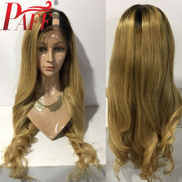 paff body wave human hair u part wig ombre 1b 27 color brazilian remy 1*3 openning side part wig, Black;brown
paff body wave human hair u part wig ombre 1b 27 color brazilian remy 1*3 openning side part wig, Black;brown