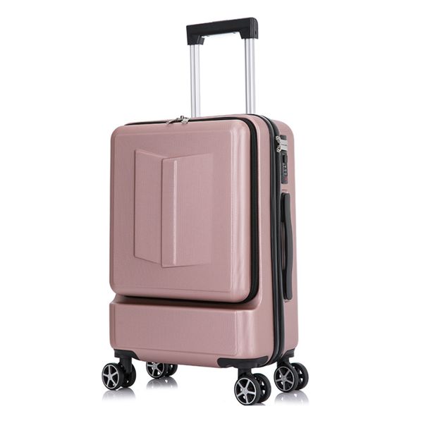 2020 new product hard shell pc trolley luggage kids gold luggage deals set