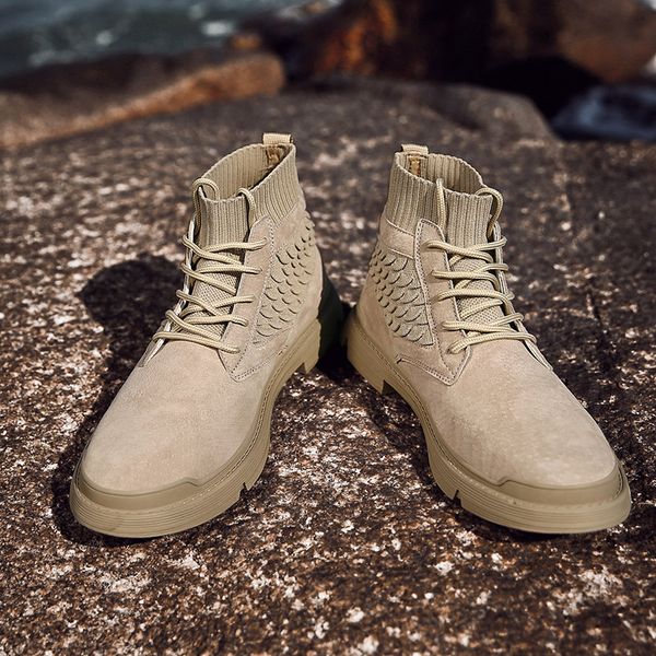 2020 fashion winter men's boots warm work boots lace up men's desert round toe high-shoes, Black
2020 fashion winter men's boots warm work boots lace up men's desert round toe high-shoes, Black