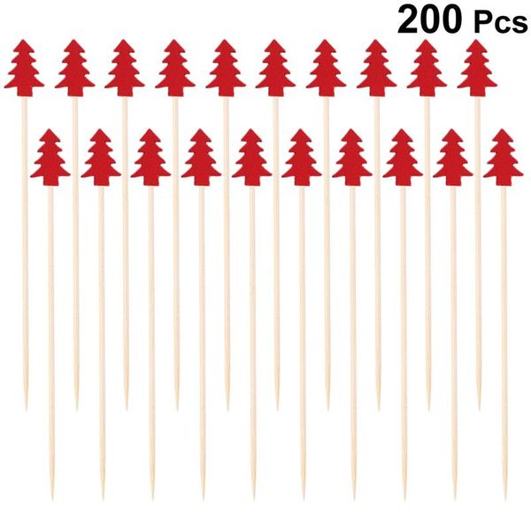 200pcs bamboo cocktail picks disposable fruit cake sticks christmas tree shape toothpicks for appetizer party bar tableware
200pcs bamboo cocktail picks disposable fruit cake sticks christmas tree shape toothpicks for appetizer party bar tableware