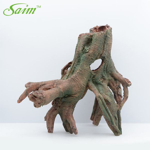 saim aquarium decoration resin artificial fake wood aquarium ornament imitation roots driftwood trunk fish tank decor
saim aquarium decoration resin artificial fake wood aquarium ornament imitation roots driftwood trunk fish tank decor