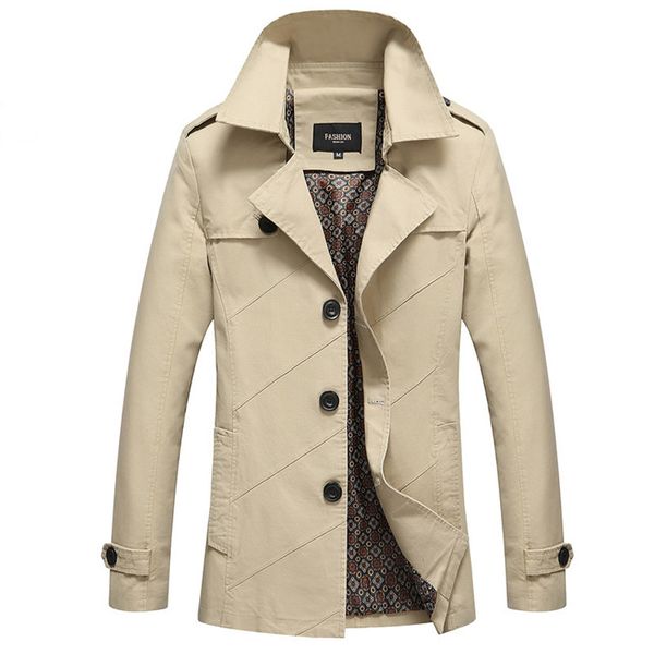 spring autumn male overcoat long jacket coat men men trench coat trenchcoat masculina windbreaker outwear cotton fabric, Tan;black
spring autumn male overcoat long jacket coat men men trench coat trenchcoat masculina windbreaker outwear cotton fabric, Tan;black