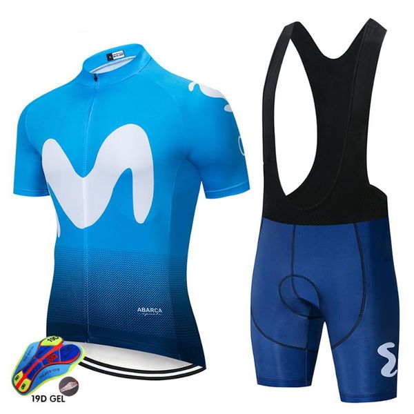 2020 summer movistaring cycling clothes set men short sleeve blue jersey bib shorts gel breathable pad ropa ciclismo verano, Black;blue
2020 summer movistaring cycling clothes set men short sleeve blue jersey bib shorts gel breathable pad ropa ciclismo verano, Black;blue