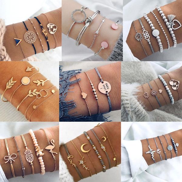 cosyou 31 styles mix turtle heart pearl wave love crystal marble charm bracelets for women boho tassel bracelet jewelry bra01, Golden;silver
cosyou 31 styles mix turtle heart pearl wave love crystal marble charm bracelets for women boho tassel bracelet jewelry bra01, Golden;silver