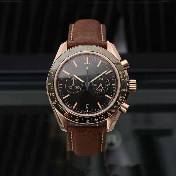 classic mens designer watches japan vk quartz movement military watch ceramic bezel luxury mens watches 007 wristwatches orologio di lusso, Slivery;brown
classic mens designer watches japan vk quartz movement military watch ceramic bezel luxury mens watches 007 wristwatches orologio di lusso, Slivery;brown