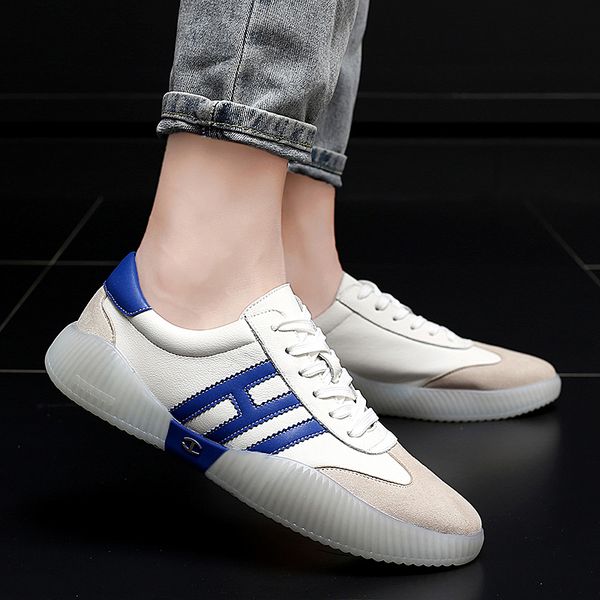 goodrsson cowhide soft breathable fabric lace up bread bottom fashionable men's casual comfortable shoes minimalist design, Black
goodrsson cowhide soft breathable fabric lace up bread bottom fashionable men's casual comfortable shoes minimalist design, Black