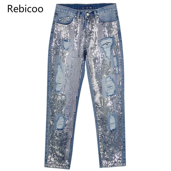 vintage new boyfriend jeans ripped denim sequined tassel jeans for women plus size cowboy pants women ripped pants denim femme, Blue
vintage new boyfriend jeans ripped denim sequined tassel jeans for women plus size cowboy pants women ripped pants denim femme, Blue
