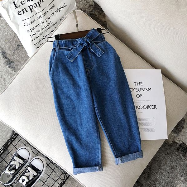 2020 new spring autumn item girl sports jeans pant casual denim trousers with waistband y200409, Blue
2020 new spring autumn item girl sports jeans pant casual denim trousers with waistband y200409, Blue