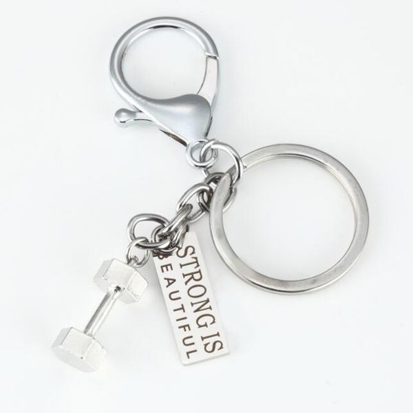 stainless steel key ring body weight lifting fitness gym exercise silver barbell dumbbell charm key chain
stainless steel key ring body weight lifting fitness gym exercise silver barbell dumbbell charm key chain