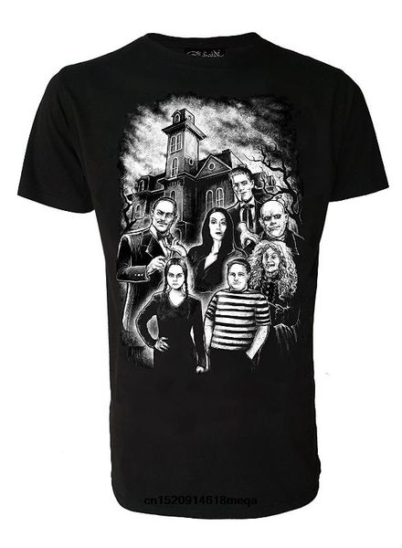 mens adams family genuine darkside t shirt new fashion men printed tees black, White;black
mens adams family genuine darkside t shirt new fashion men printed tees black, White;black