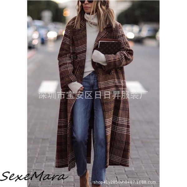 2019 new style elegant korean fashion fall cardigan women mink cashmere woolen plaid coat, Black
2019 new style elegant korean fashion fall cardigan women mink cashmere woolen plaid coat, Black