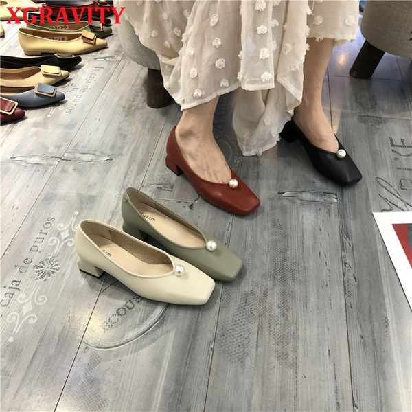 xgravity star square toe girl chunky heel woman shoes deep v design lady pearl shoes elegant european women new b156, Black
xgravity star square toe girl chunky heel woman shoes deep v design lady pearl shoes elegant european women new b156, Black