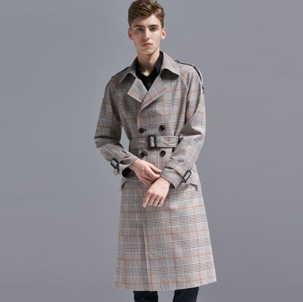 219 autumn winter loose long trench coat men overcoat long sleeve mens lapel clothing business outerwear big size, Tan;black
219 autumn winter loose long trench coat men overcoat long sleeve mens lapel clothing business outerwear big size, Tan;black