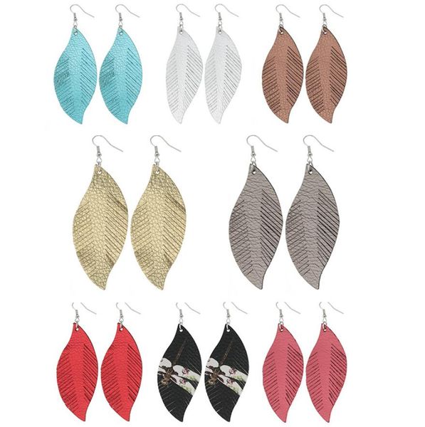 bohemian style tassel drop earrings feather shape charm pendant dangle pu leather earring for women lady, Silver
bohemian style tassel drop earrings feather shape charm pendant dangle pu leather earring for women lady, Silver